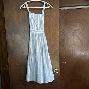 Urban Outfitters Blue Striped Dress